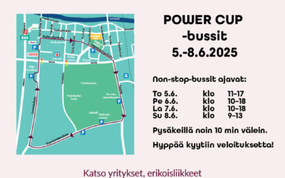 Power Cup non-stop bussit