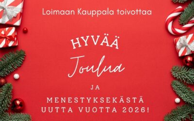 Hyvää Joulua ja Menestyksekästä Uutta Vuotta 2026!