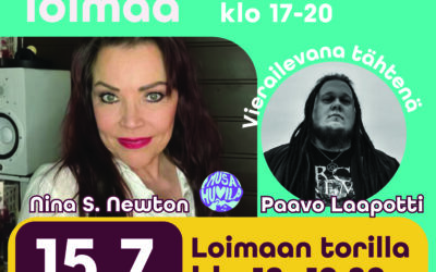 Kesän toinen iltatori Loimaan Kauppatorilla ja yhteislauluilta